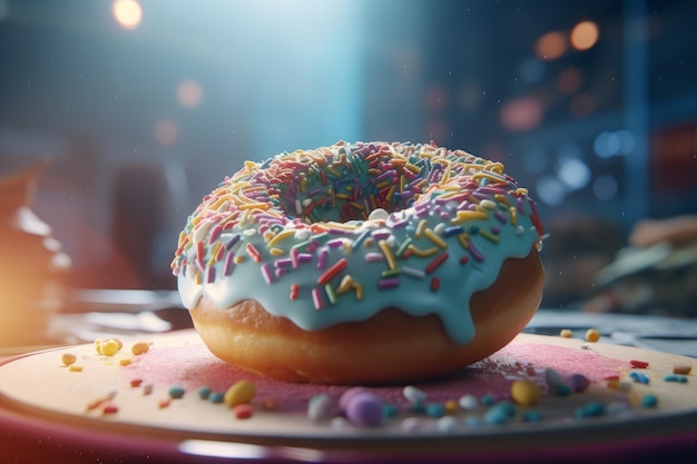 Donut icing Generate Ai