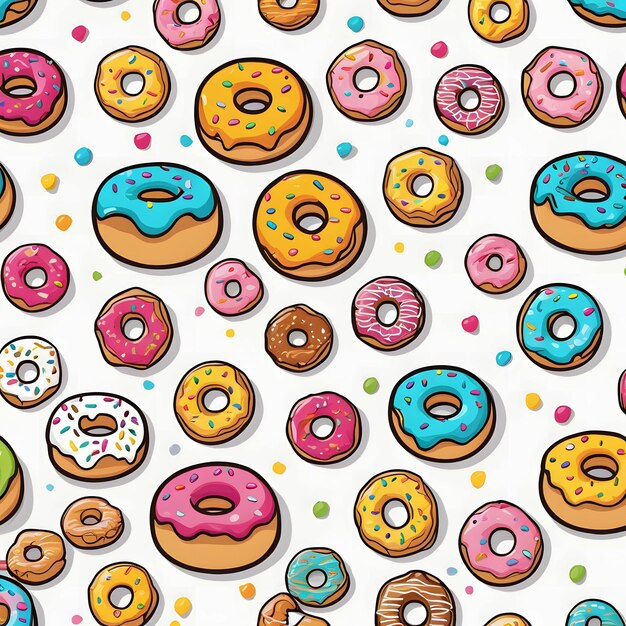 Photo donut illustration