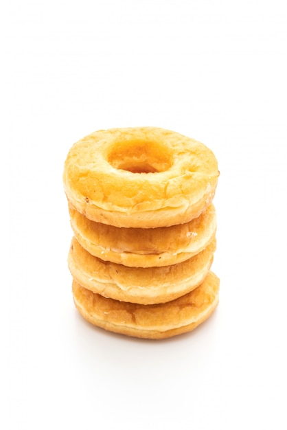 donut isolated on white 