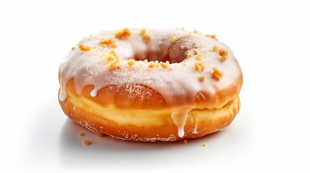 donut met witte achtergrond