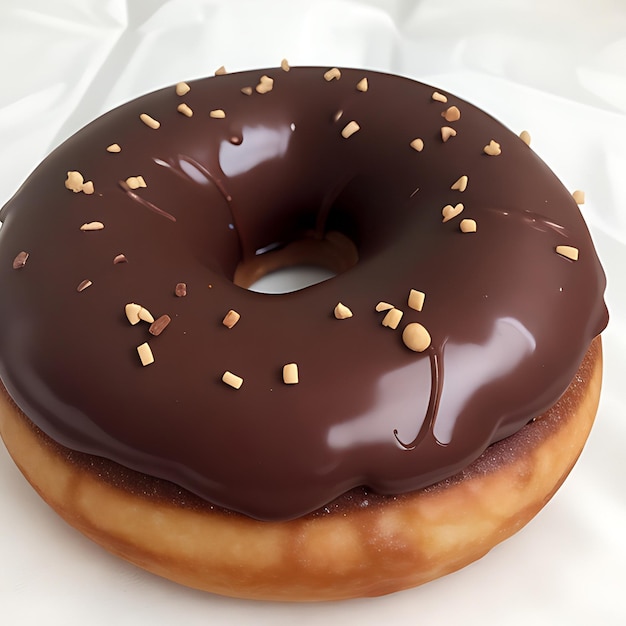 Donut Zoete Chocolade