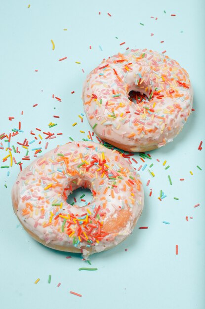 Donuts decorated