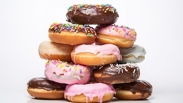 Photo donuts food hd 8k wallpaper stock photographic image