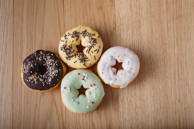 Donuts on the table