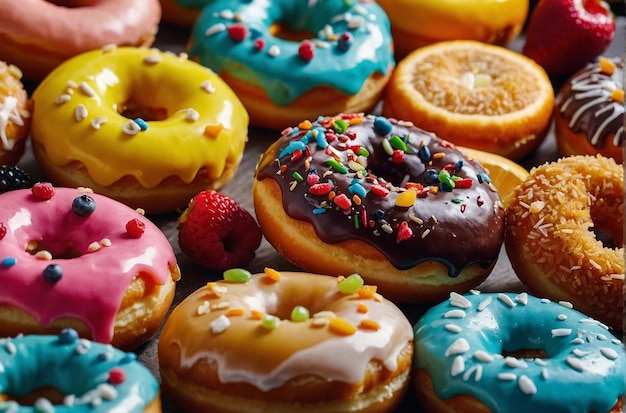 Donuts with Fruit