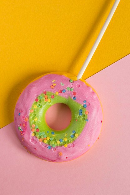 Donutvormige lolly