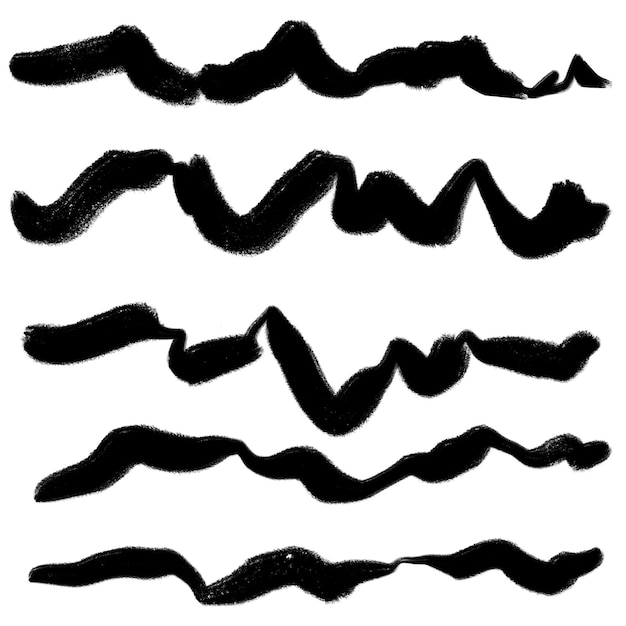 Doodle squiggle png 스티커 그림 일러스트 투명한 배경