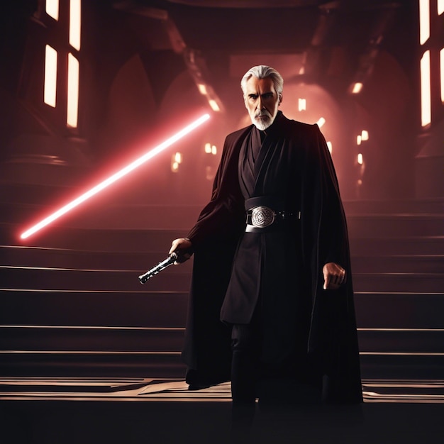 Photo dooku the aristocratic sith lord