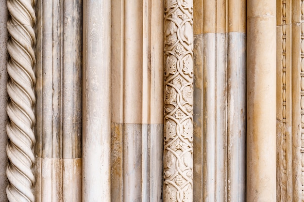 Door details of the basilica of santa maria maggiore bergamo