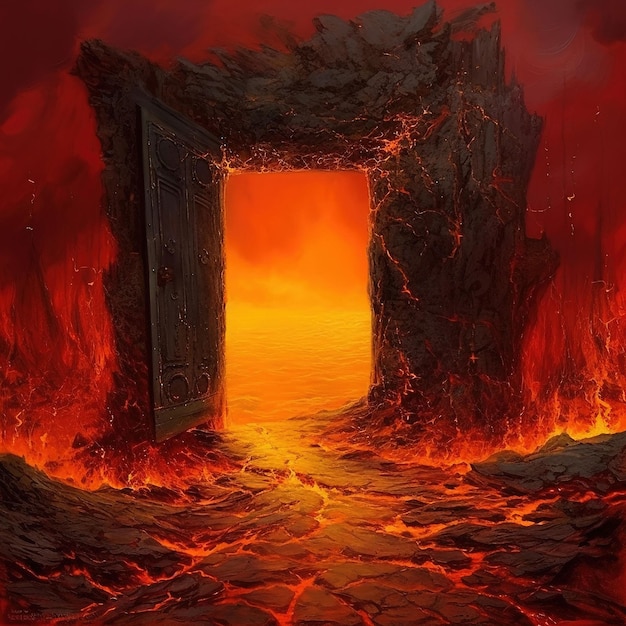Door to hell