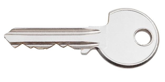 Door key for wafer tumbler lock