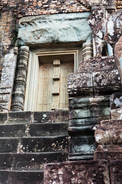 Door in Pre Rup temple Cambodia