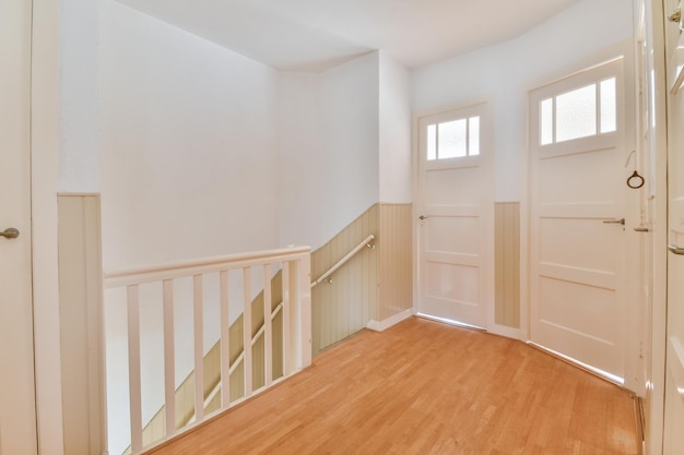 Door of room near staircase at home