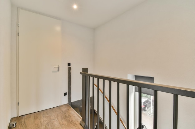 Door of room near staircase at home