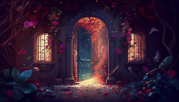 A door to the secret garden