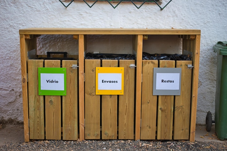 Door symbolen te recyclen, kunnen we de planeet redden. Groen leven.
