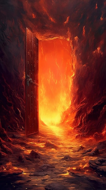 Фото Дверь в ад