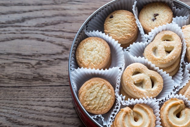 Doos met boterkoekjes