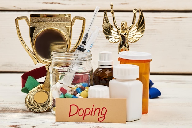 Dopingmedicijnen en trofee