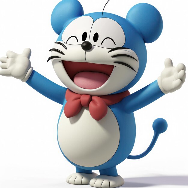 Photo doraemon illustration generative ai