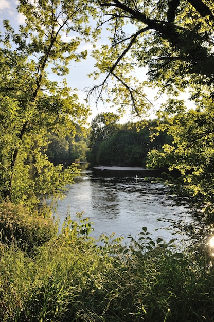 Dordogne river