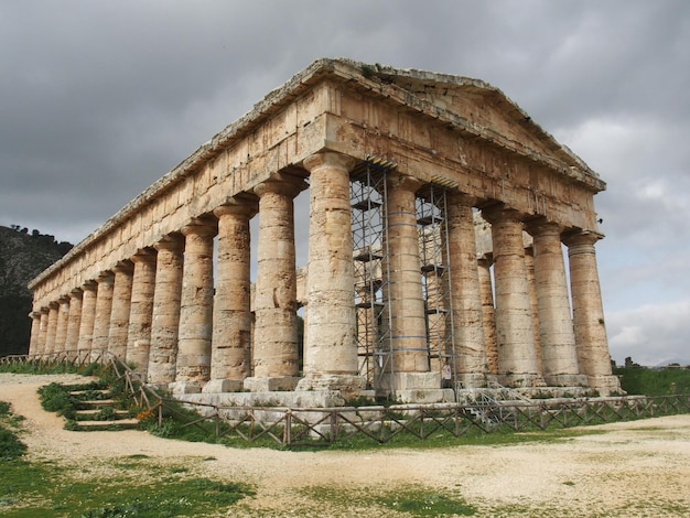 Dorische tempel van Segesta Sicilië