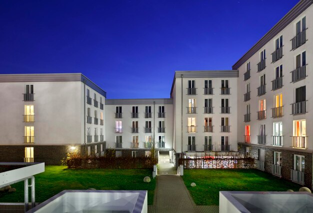 Photo dormitory at night