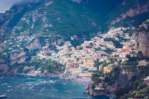 Dorp in Positano