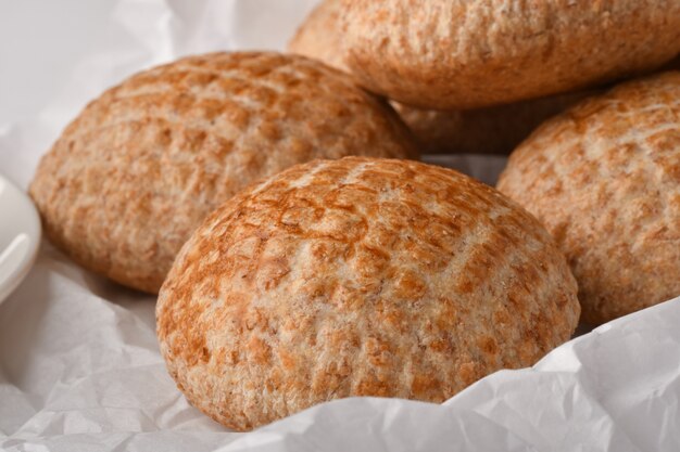 Dorpsbrood Rond brood Broodvitrine Bakkerij