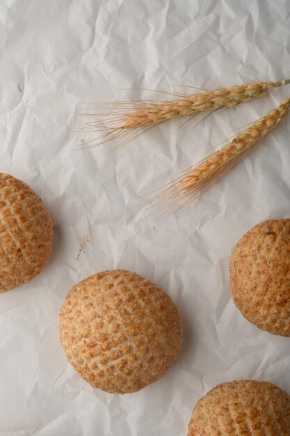 Dorpsbrood Rond brood Broodvitrine Bakkerij