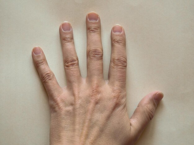 Как выглядит тыльная сторона руки Premium Photo Hand sign language for letter w