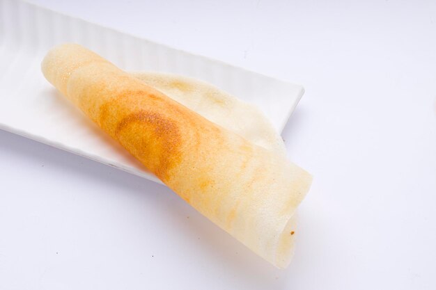 Dosa Ghee roast Dosa cone shaped famous south Indian breakfast item which is made in caste iron pan