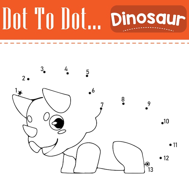 dot to dot spel voor kinderen activiteit