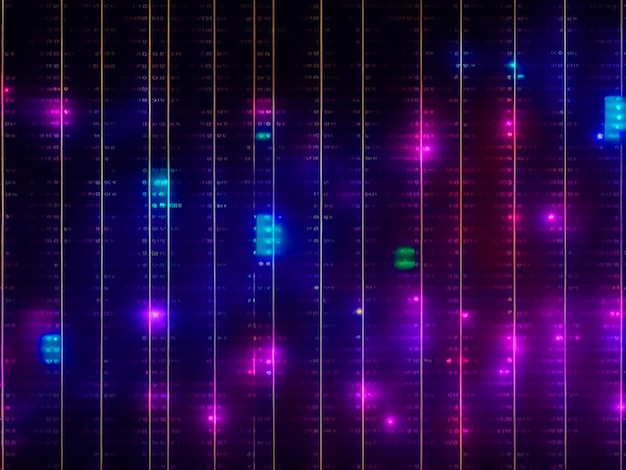 dots grid binary codes numbers neon texture effect hd image download Generate a captivating 4K res