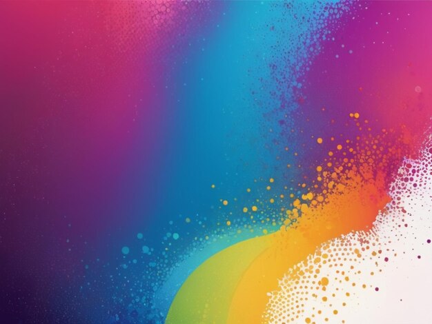 dots line color splash gradient background