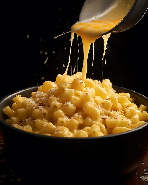 Double Cheese Pancooked Macaroni