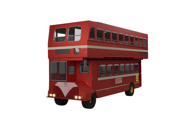 Photo double decker bus