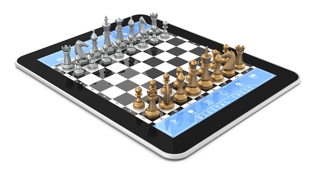 Computer chess game hi-res stock photography and images - Alamy