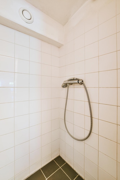 Douchebox in een moderne badkamer
