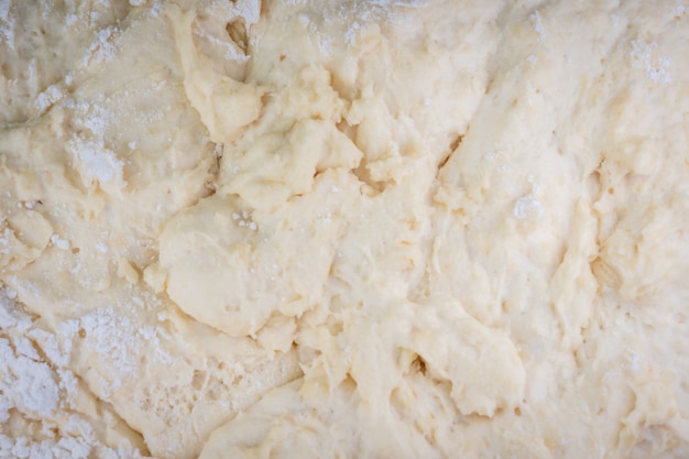 Dough as background or texture