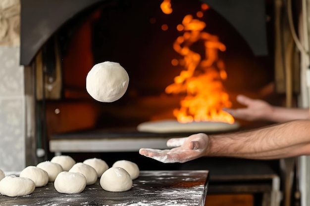 Dough Ballet Bakers Performance by the Oven