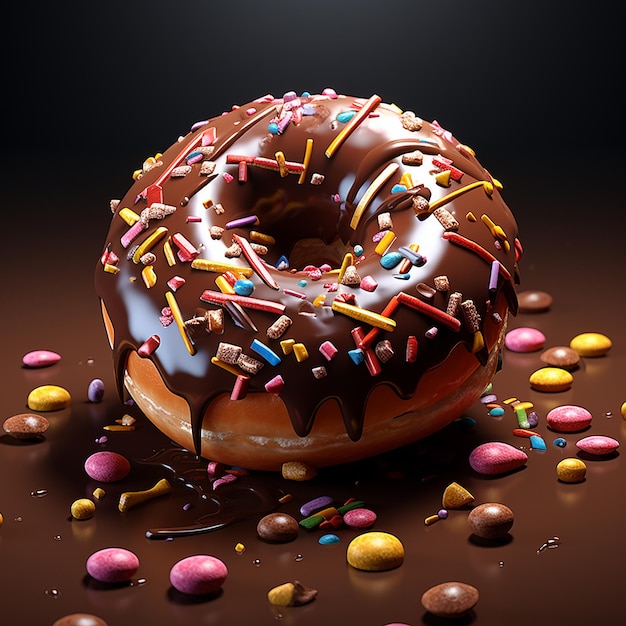 Doughnut background image