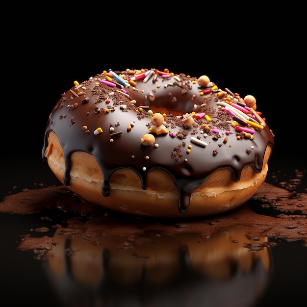 Doughnut background image