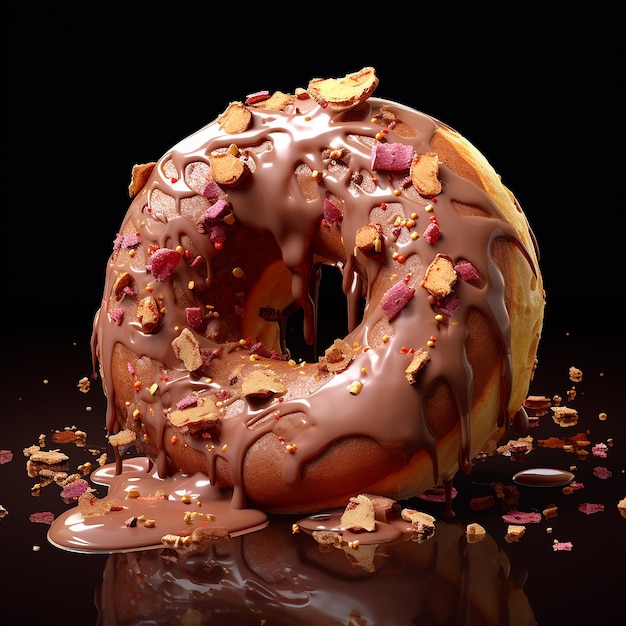 Doughnut background image