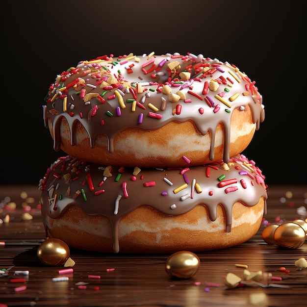 Doughnut background image