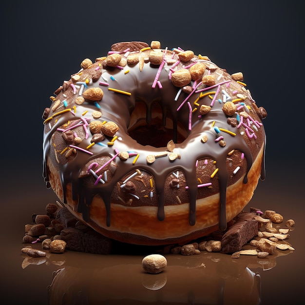 Doughnut background image