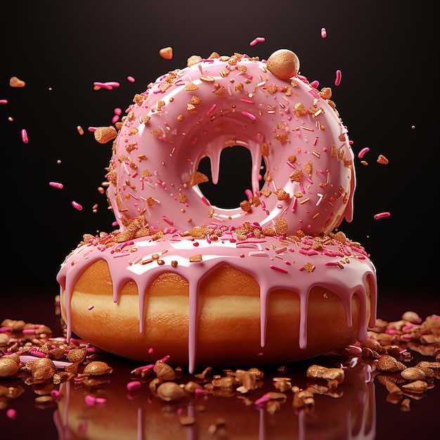 Doughnut background image