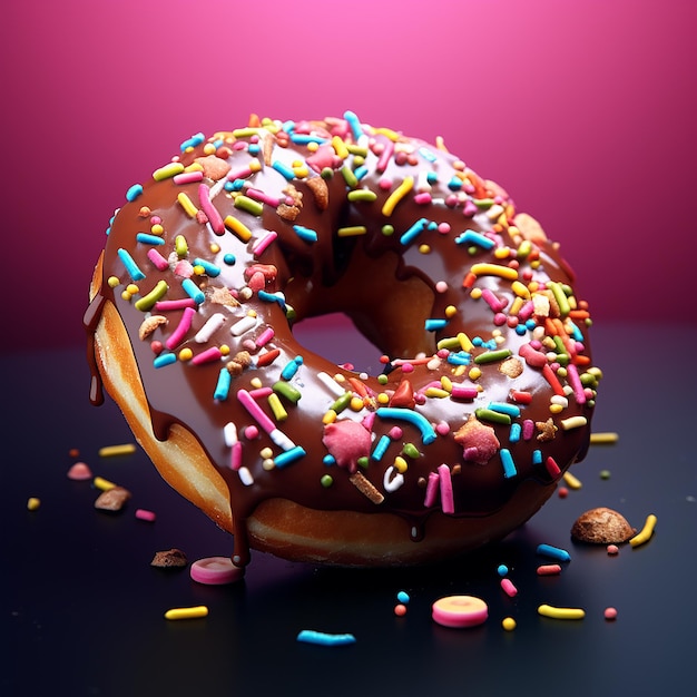 Doughnut background image