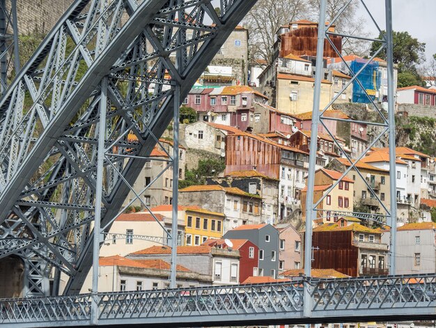 The douro river at porto