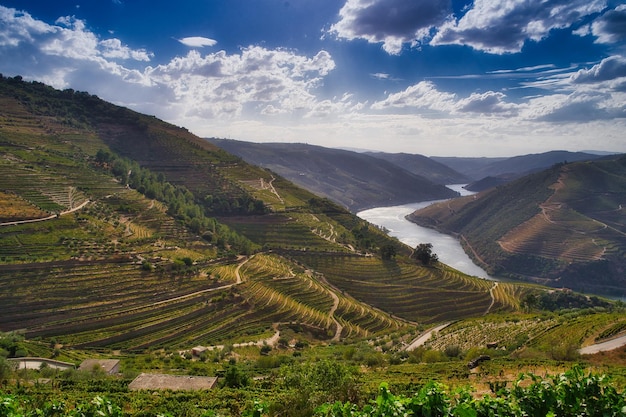 Douro rivieroever Porto Portugal